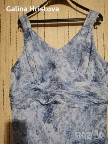 ЕЛЕГАНТНА ЕФИРНА РОКЛЯ РАЗМЕР ХЛ, снимка 3 - Рокли - 28955273