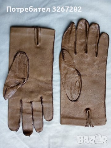 Ръкавици, Мъжки, Официални, Естествена Кожа, снимка 4 - Други - 43733315