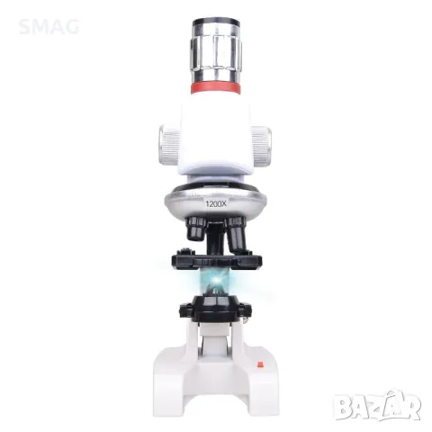 Кутия за микроскоп (100x - 400x - 1200x) S_1200203, снимка 4 - Образователни игри - 49253376