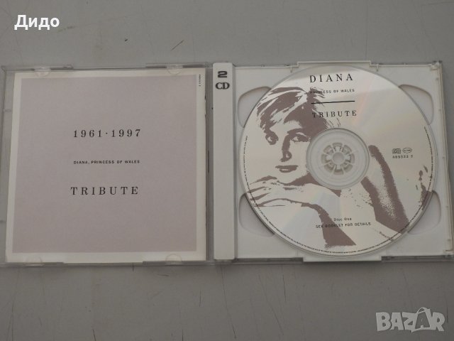 В памет на Принцеса Даяна - Diana Tribute, CD двоен аудио диск, снимка 2 - CD дискове - 40438250