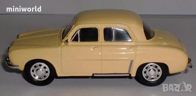 Renault Douphine 1965 - мащаб 1:43 на Del Prado модела е нов в блистер Рено Reno, снимка 2 - Колекции - 27382843