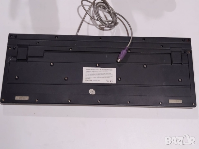 Клавиатура Delux ps2 за компютър, снимка 2 - Клавиатури и мишки - 52777633