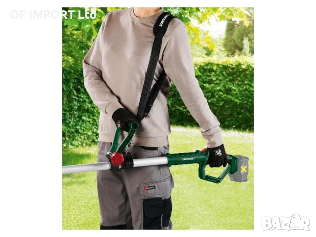 Aкумулаторна Градинска Телескопична Резачка PARKSIDE PAHE 20-Li E5, снимка 5 - Градинска техника - 53411849