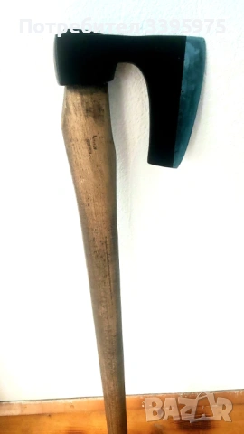 Българска брадва - нова дръжка, готова за работа