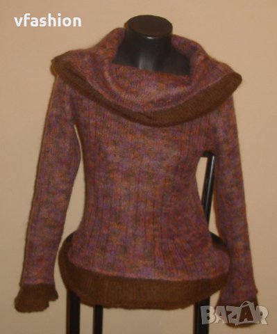 Дамска блуза двуслойна мохер BESS, снимка 3 - Блузи с дълъг ръкав и пуловери - 34660314