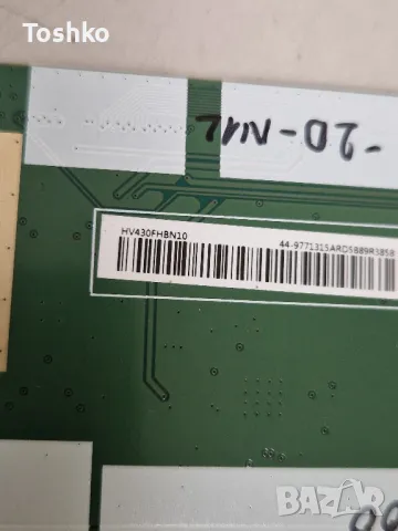 FINLUX 43-FFB-5600 MAIN  17MB110S POWER  17IPS12 TCON  HV430FHBN10 PANEL VES430UNDB-2D-N12, снимка 9 - Части и Платки - 48850903