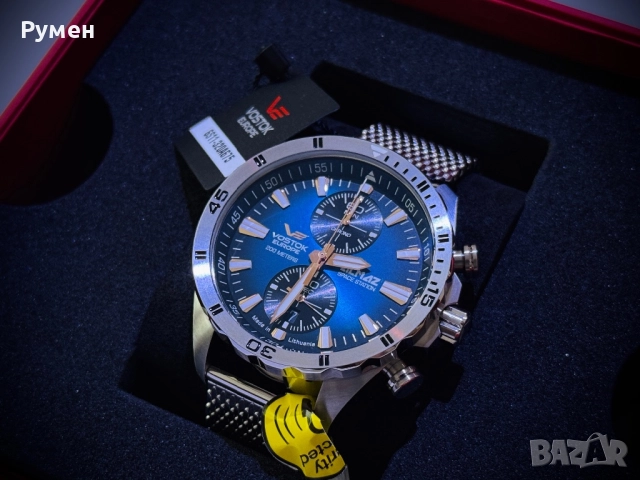 Vostok Europe Almaz - Мъжки кварцов часовник, снимка 3 - Мъжки - 52669798