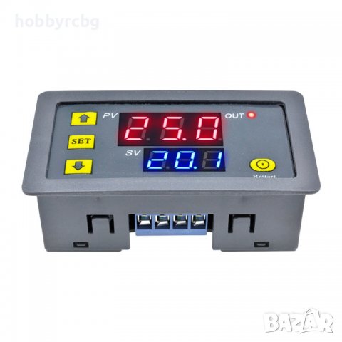 Т2320 Реле за време цикличен таймер програматор 20A, снимка 3 - Друга електроника - 40107200