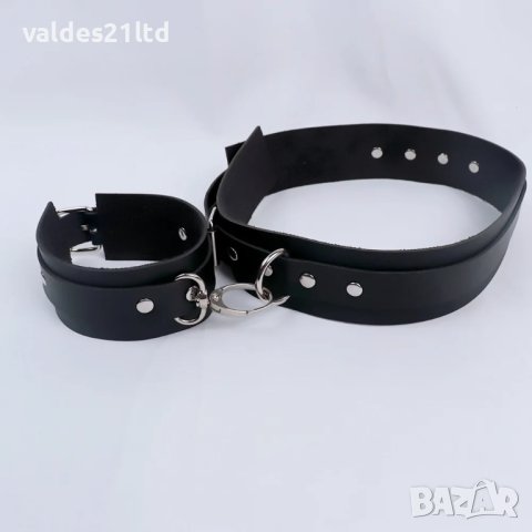 Кожени еротични белезници, снимка 9 - Други игри - 44035373