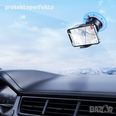 Стойка за телефон за предното стъкло на колата – JOYROOM, снимка 2 - Аксесоари и консумативи - 38200608
