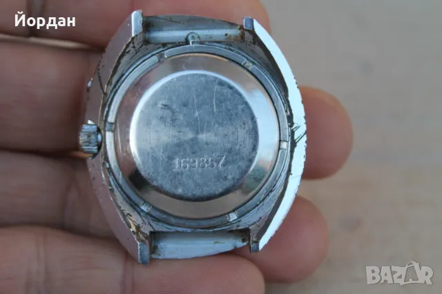 СССР мъжки часовник ''Слава'' 27 камъка, снимка 7 - Мъжки - 48942617