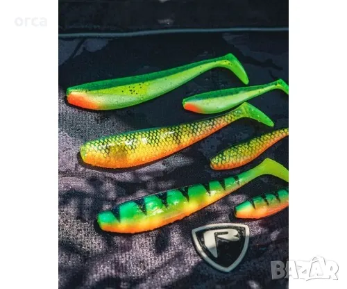 Силикони за риболов на бяла риба и сом - шад FOX Zander Pro Shad Ultra UV, снимка 8 - Стръв и захранки - 48210325