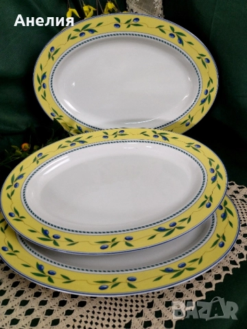 Плата с маслини и купа, снимка 2 - Чинии - 51670983