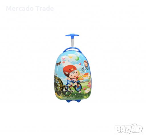 Комплект Mercado Trade, Куфар и раница, За деца, Момче с колело, снимка 3 - Кенгура и ранички - 40184684