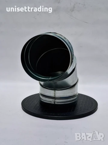 Коляно за аспирация ф200 поцинкована ламарина, снимка 7 - Други машини и части - 36355615