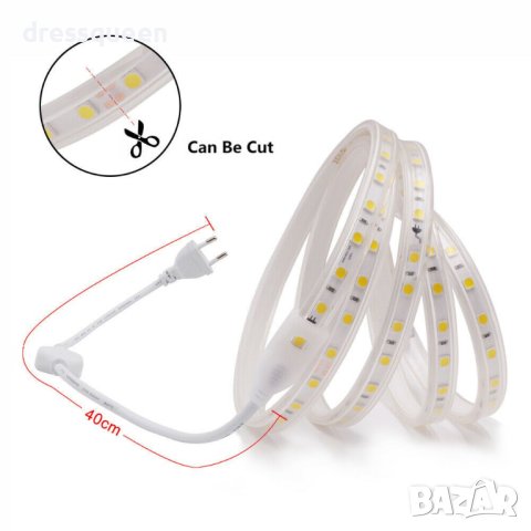 2791 LED лента модел 2835/ 5050, 60 или 180 диода на метър, снимка 4 - Лед осветление - 43950160