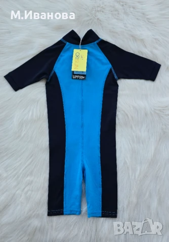 Детски бански UPF 50+ 12-18-24 месеца  , снимка 11 - Бебешки бански - 51001377