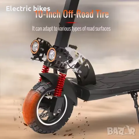 Електрическа тротинетка N3 LMax 800W,48V/15Аh, снимка 4 - Велосипеди - 48624127