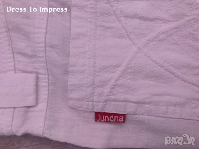 Бял панталон Junona , снимка 4 - Панталони - 28536506