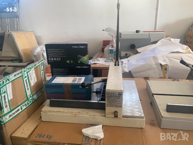 Kниговезки нож / гилотина за хартия / IDEAL, снимка 5 - Други машини и части - 52735521