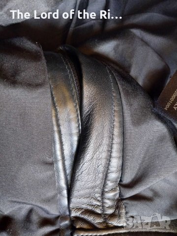 НОВ дамски лъскав кожен панталон от истинска естествена кожа L Англия, снимка 5 - Панталони - 43739775