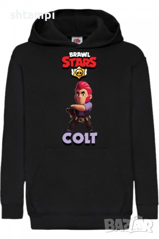 Детски Суитчър/Суитшърт Colt 3,Brawl Stars,Игра,Подарък,Изненада,Забавление,Рожден Ден