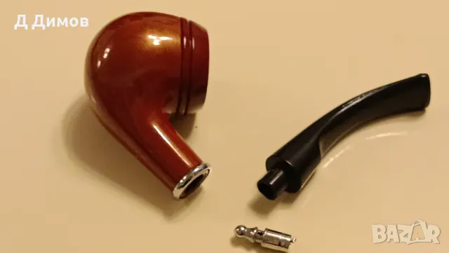 Лула - дърво, пластмаса, снимка 2 - Лули - 49105773