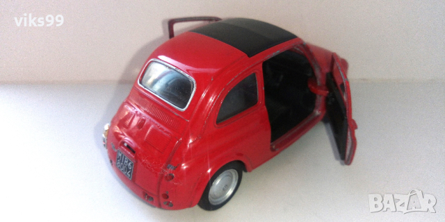 Fiat 500 Nuova 1:(34-39) Welly, снимка 4 - Колекции - 40355668