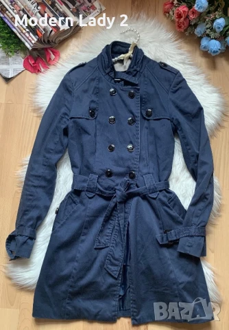 Тъмно син тренч Орсай