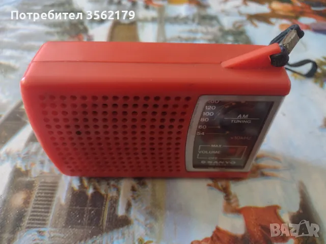 Транзистор Санио, снимка 6 - Радиокасетофони, транзистори - 49411438