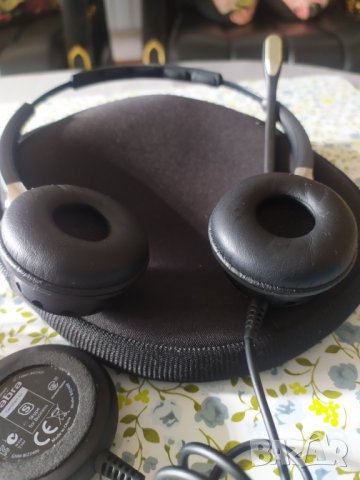 Професионални (висок клас ) слушалки с микрофон Jabra BIZ 2400, снимка 5 - Слушалки и портативни колонки - 43920960