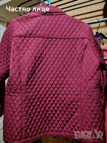 Продавам дамско вишнево яке размер 46, снимка 2 - Якета - 52807522