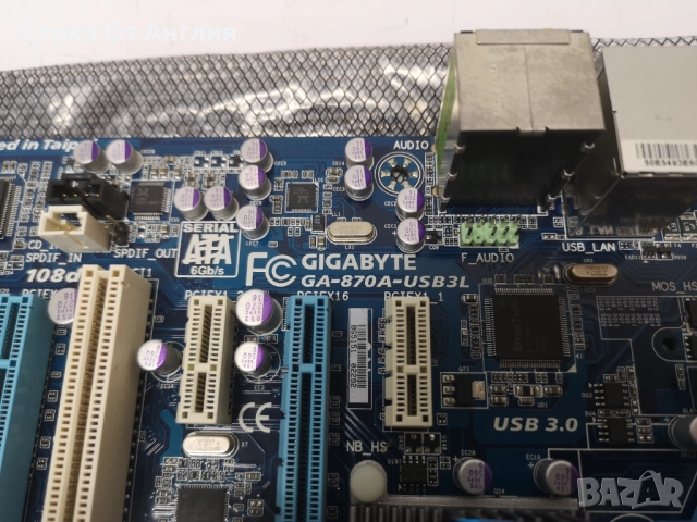 Дънна платка - GUGABYTE GA-870A0USB3L, снимка 9 - Дънни платки - 52144656