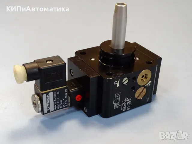 пневматичен разпределител ORIGA HOERBIGER 0431/A89G Solenoid Valve 24VDC, снимка 4 - Резервни части за машини - 47675323