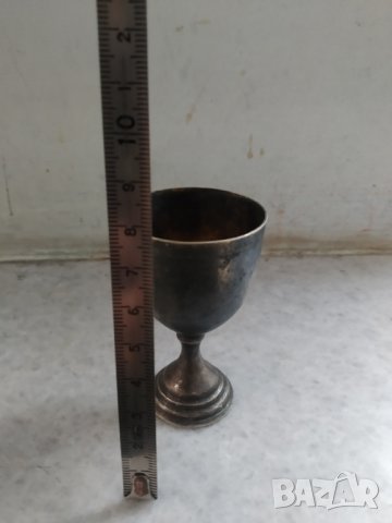 стара метална чаша арт деко, снимка 1 - Други ценни предмети - 37651332