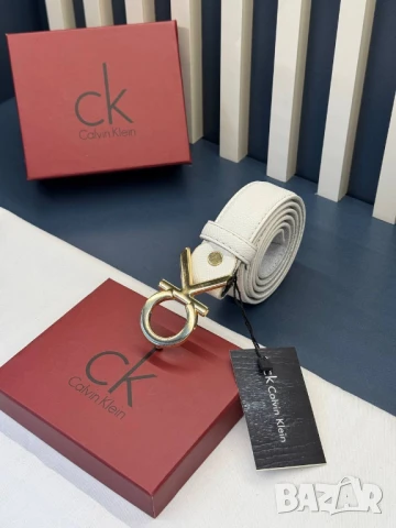 колани в кутия от естествена кожа calvin klein, снимка 3 - Колани - 50558456