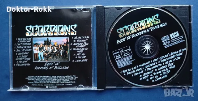 Scorpions - CD - хардрок дискове, снимка 6 - CD дискове - 49750804