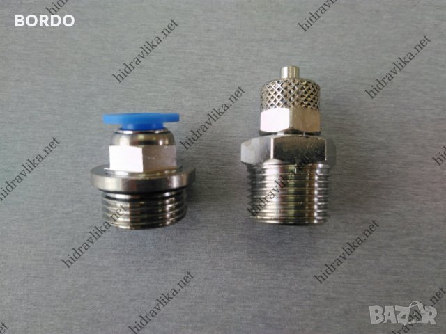 Бързи връзки за шлаух G3/8-6, снимка 1