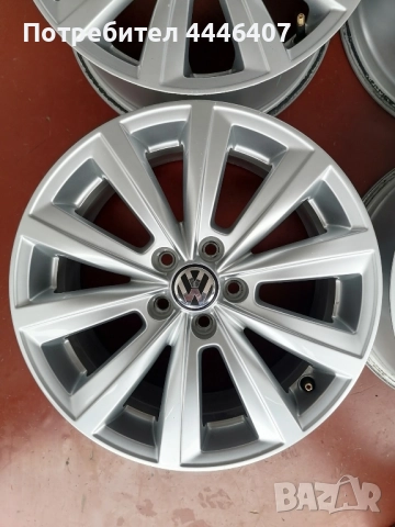 Оригинални джанти 16" 5х100 VW, снимка 3 - Гуми и джанти - 52309586