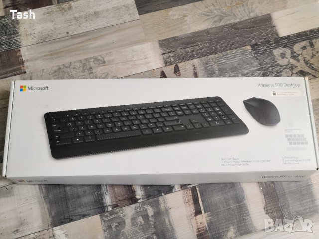 Комплект клавиатура и мишка Microsoft Wireless Desktop 900, снимка 2 - Клавиатури и мишки - 29024884