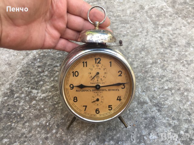 стар часовник - будилник "JUNGHANS" - рядък и интересен