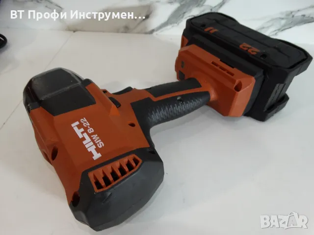 2024 Hilti SIW 8 - 22 / Nuron / 2 x 8.0 Ah - Мощен гайковерт 1000 Nm, снимка 7 - Други инструменти - 48957702