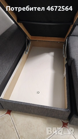 Ъглов разтегателен диван с ракла Икеа , снимка 14 - Дивани и мека мебел - 53347743