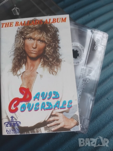 David Coverdale -  The Ballads Album - аудио касета музика