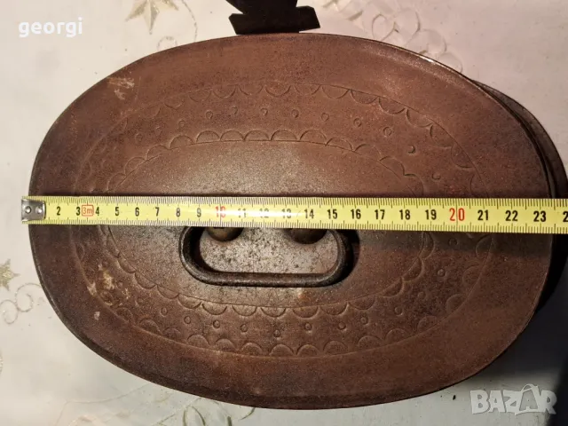 стара ламаринена кутия 23/3, снимка 9 - Антикварни и старинни предмети - 49348244