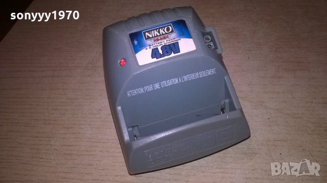 nikko battery charger-4.8в-внос франция, снимка 9 - Електрически играчки - 26241932