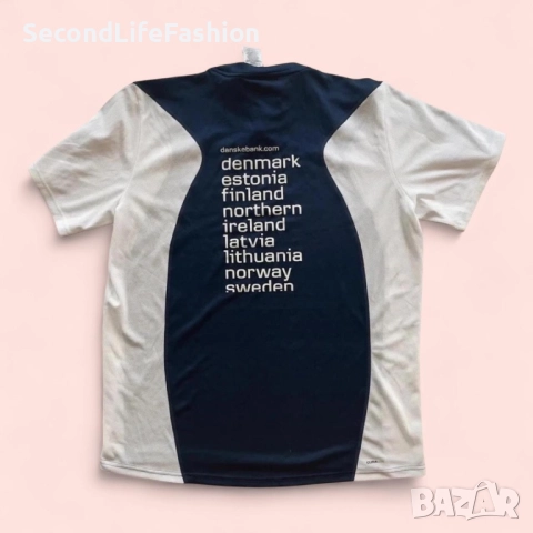 Мъжка тениска за бягане Adidas Danske Denmark, размер L, нова, снимка 4 - Тениски - 52796504