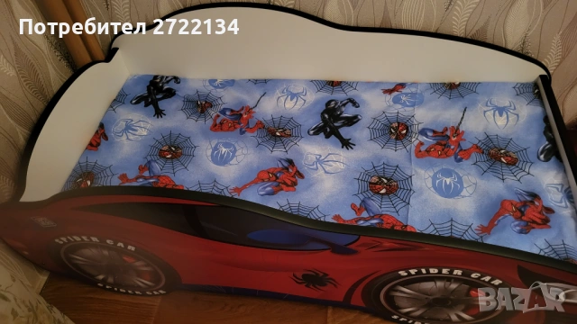 Детско легло спайдер кола