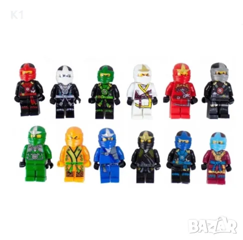 Голям комплект фигурки Ninjago, фигури Нинджаго съвместими с конструктор, снимка 2 - Фигурки - 49004751