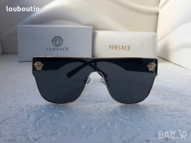 Versace 2022 маска мъжки слънчеви очила унисекс дамски слънчеви очила, снимка 2 - Слънчеви и диоптрични очила - 35613227